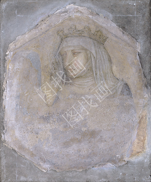 A Crowned Female Figure (Saint Elizabeth of Hungary?)